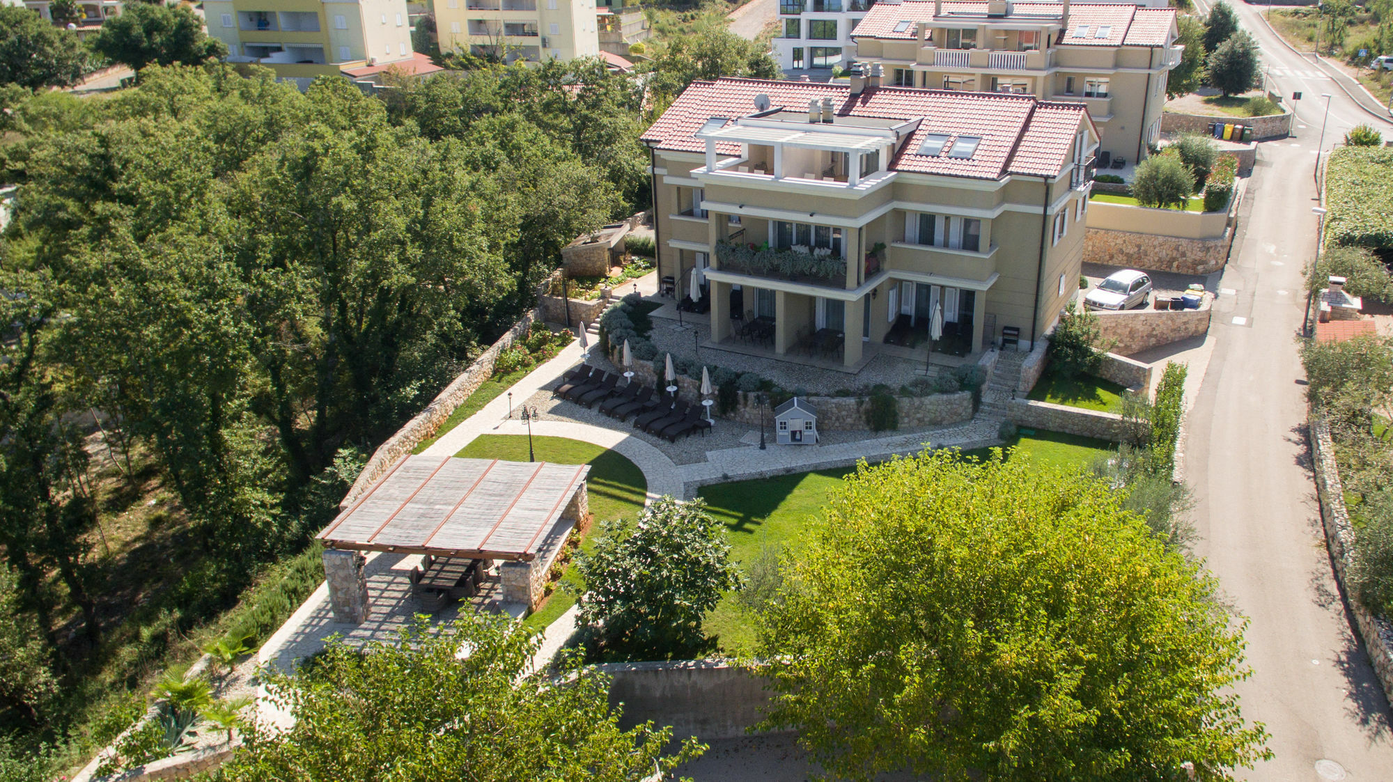 Luxury Apartments Villa Luce Malinska Buitenkant foto